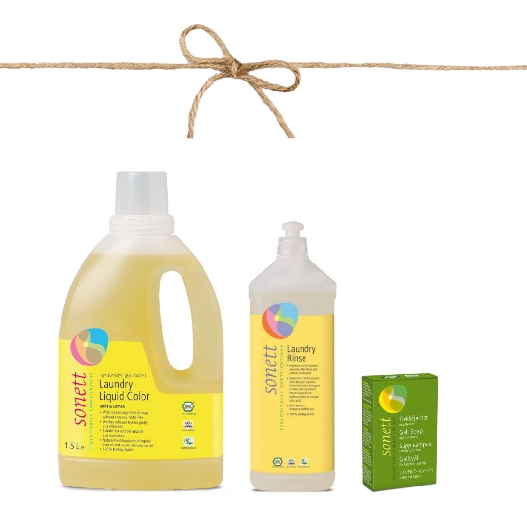 Set pro ekologické praní barevného prádla