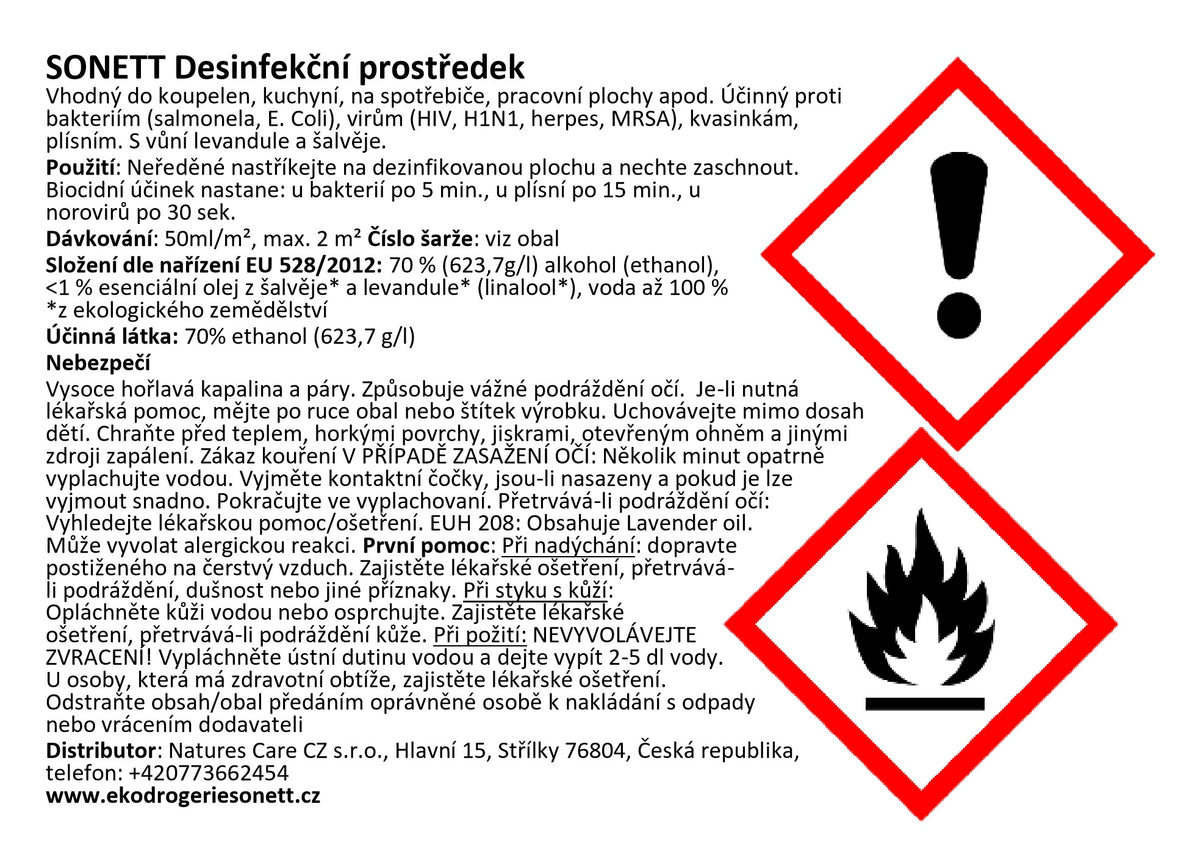 Set univerzální ekologických čistících prostředků