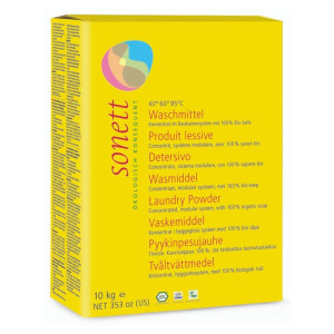 Pomačkaný obal SONETT Prací prášek 10 kg