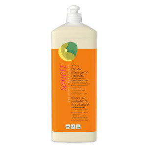 SONETT Olivový prací gel na vlnu a hedvábí 1 l